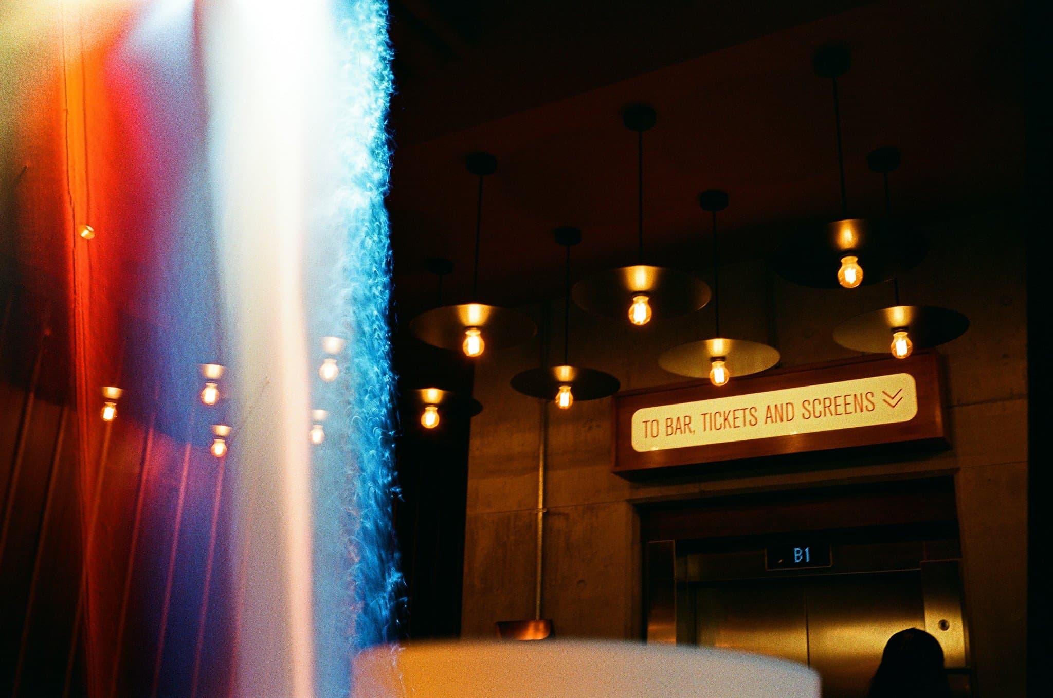 Restaurant or store interior.