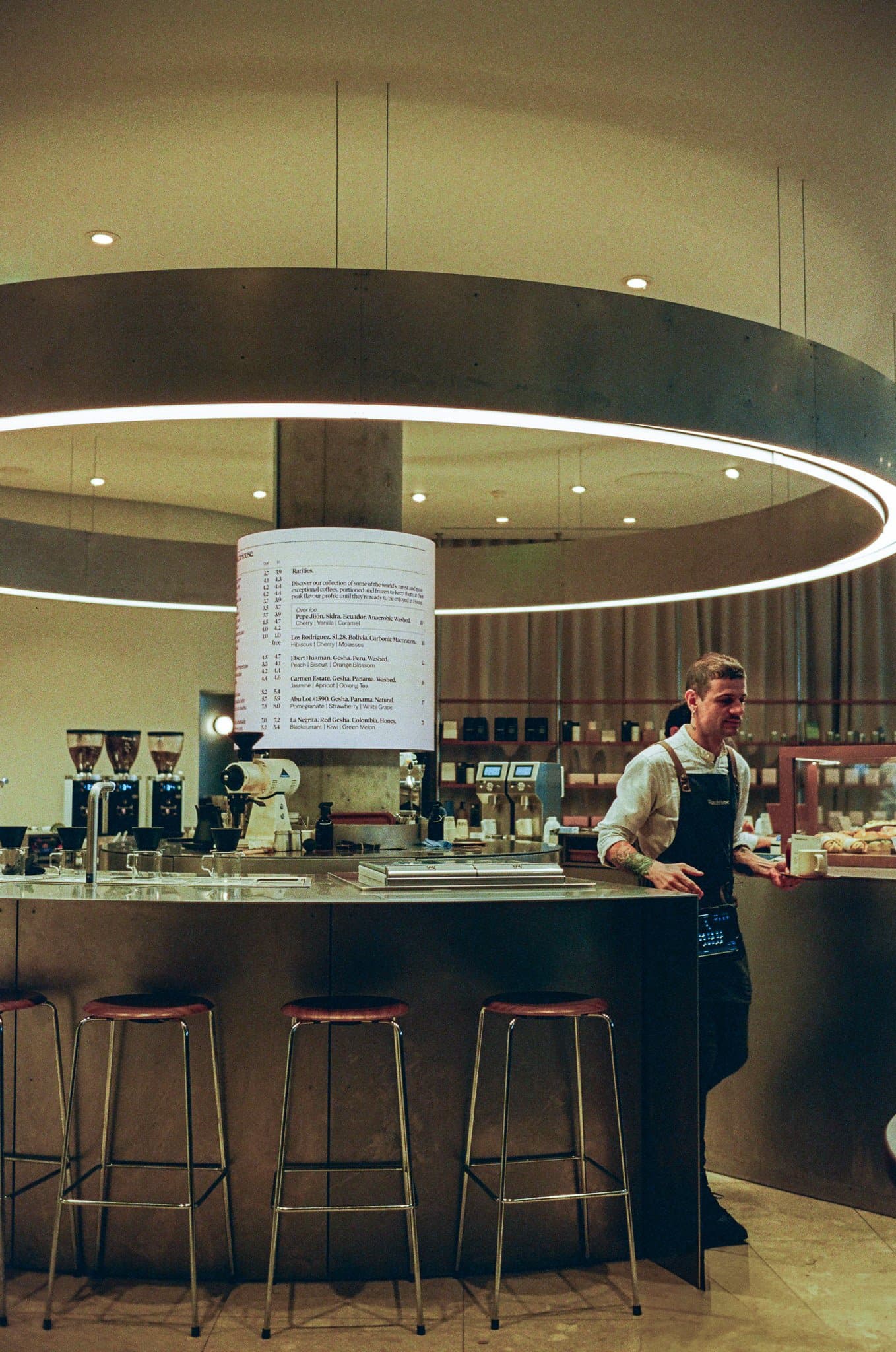 Restaurant or store interior.